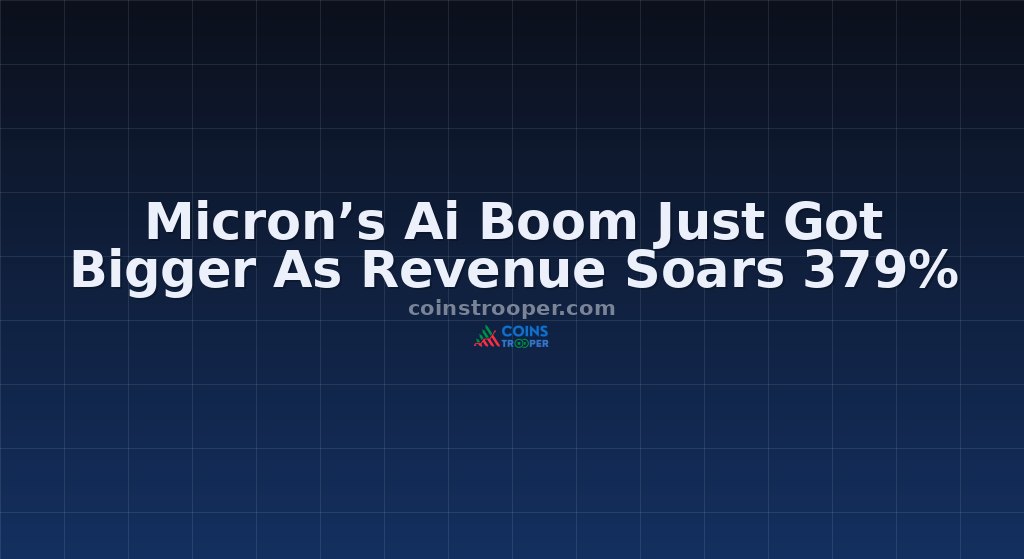 Micron’s Ai Boom Just Got Bigger As Revenue Soars 379%