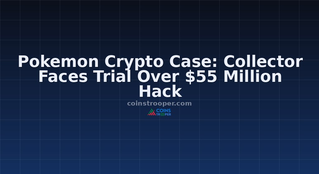 Pokemon Crypto Case: Collector Faces Trial Over $55 Million Hack