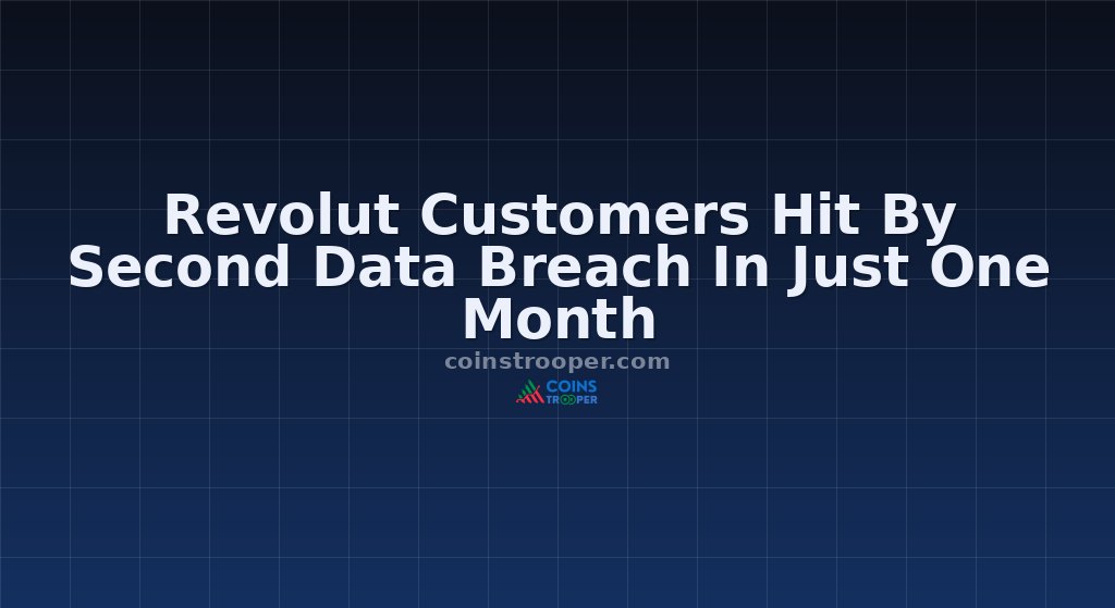 Revolut Customers Hit By Second Data Breach In Just One Month