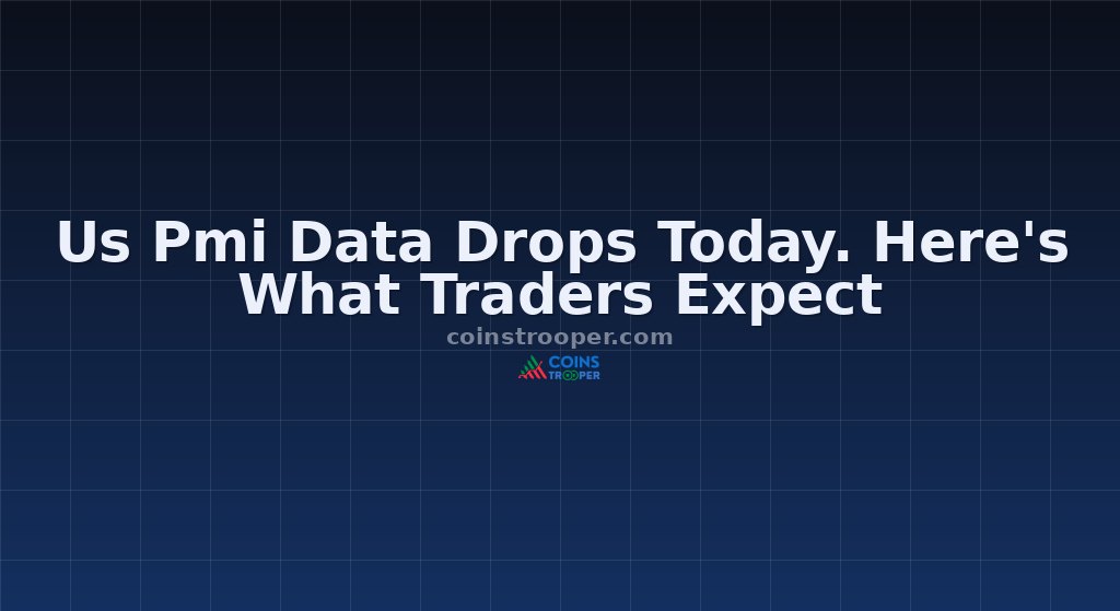 Us Pmi Data Drops Today. Here's What Traders Expect