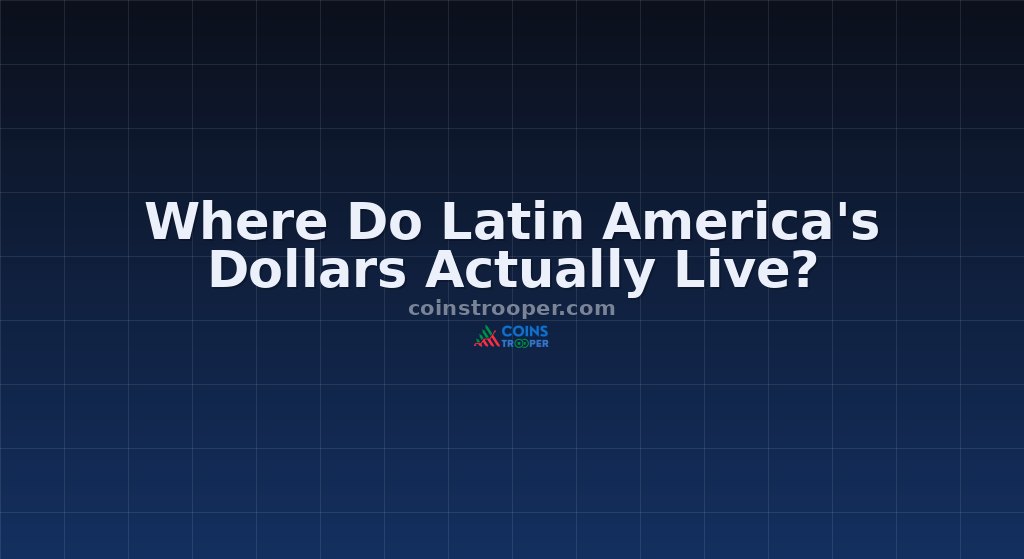 Where Do Latin America's Dollars Actually Live?