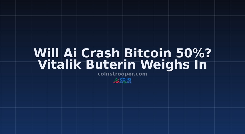 Will Ai Crash Bitcoin 50%? Vitalik Buterin Weighs In