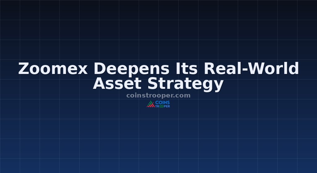 Zoomex Deepens Its Real-World Asset Strategy