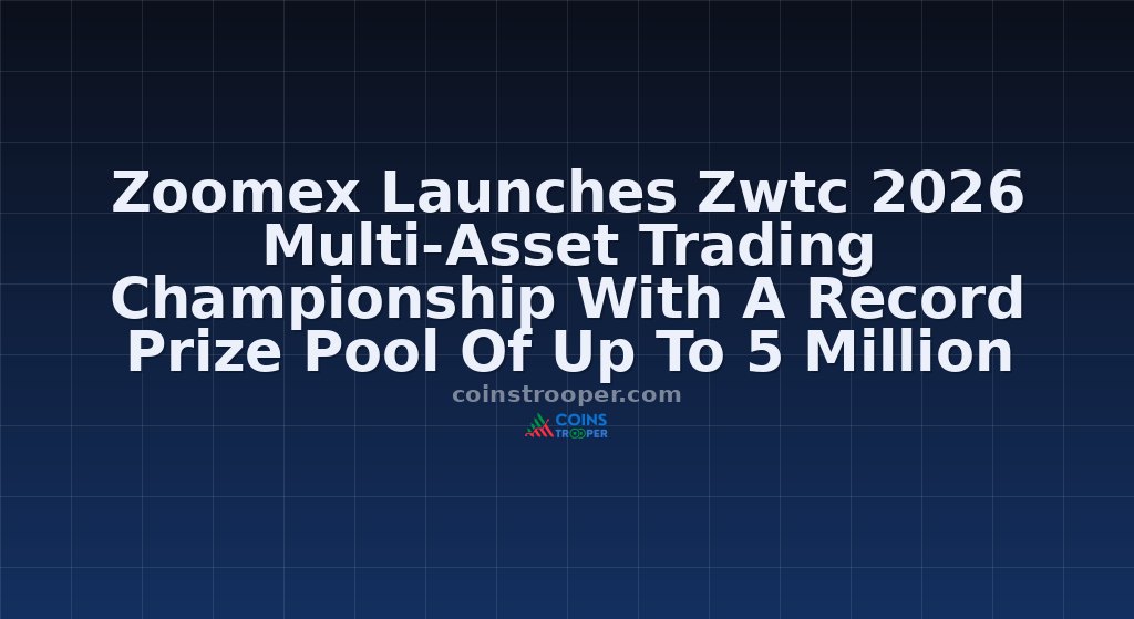 Zoomex Launches Zwtc 2026 Multi-Asset Trading Championship With A Record Prize Pool Of Up To 5 Million Usdt