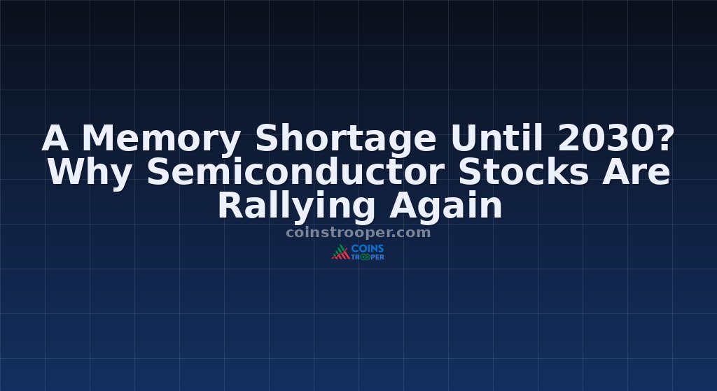 A Memory Shortage Until 2030? Why Semiconductor Stocks Are Rallying Again
