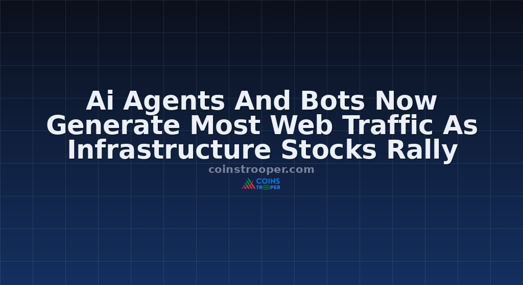 Ai Agents And Bots Now Generate Most Web Traffic As Infrastructure Stocks Rally