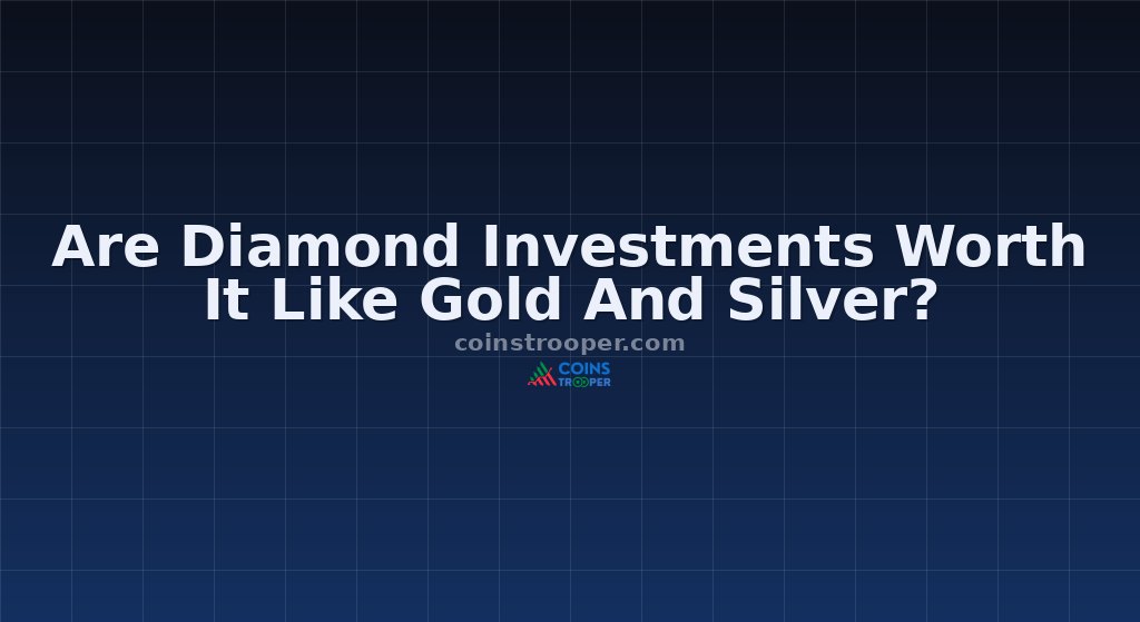 Are Diamond Investments Worth It Like Gold And Silver?
