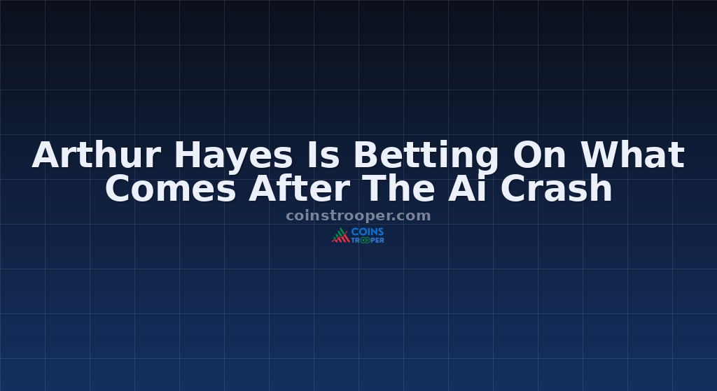 Arthur Hayes Is Betting On What Comes After The Ai Crash