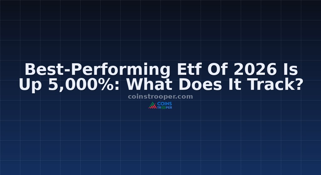 Best-Performing Etf Of 2026 Is Up 5,000%: What Does It Track?