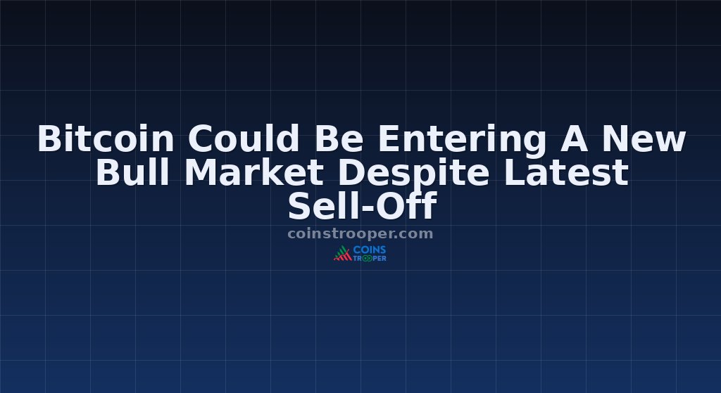 Bitcoin Could Be Entering A New Bull Market Despite Latest Sell-Off