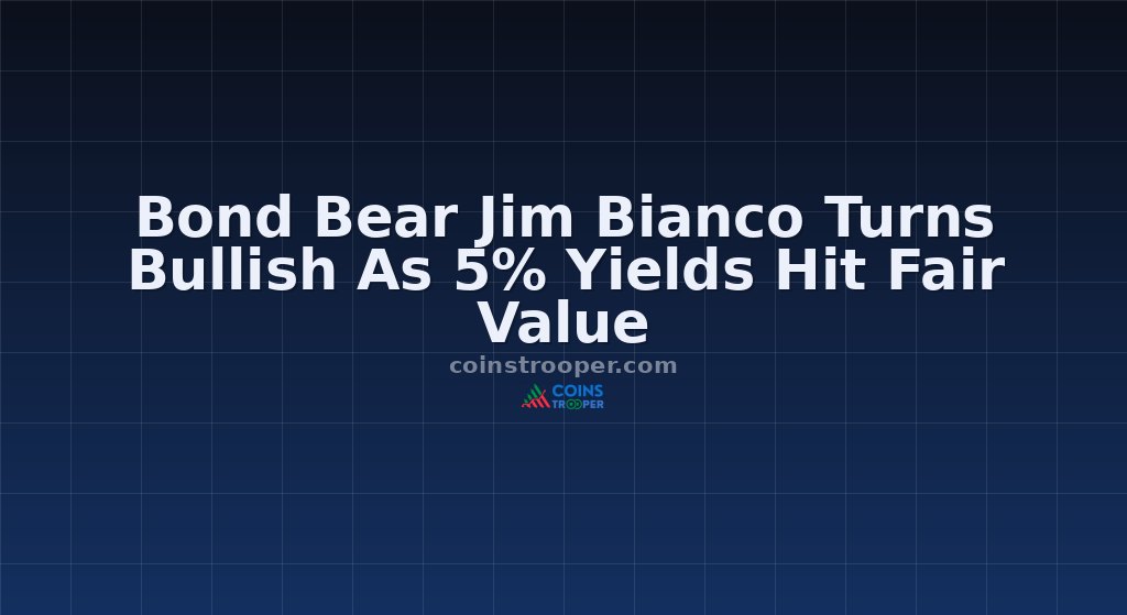 Bond Bear Jim Bianco Turns Bullish As 5% Yields Hit Fair Value