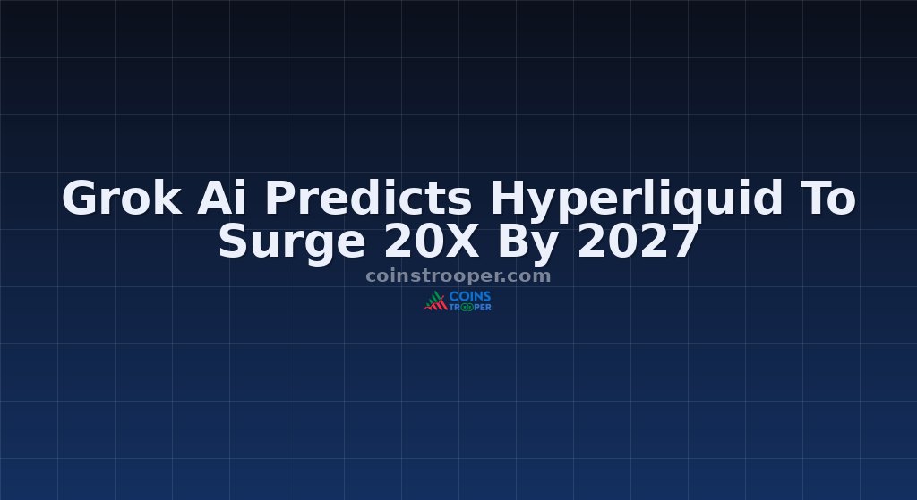 Grok Ai Predicts Hyperliquid To Surge 20X By 2027