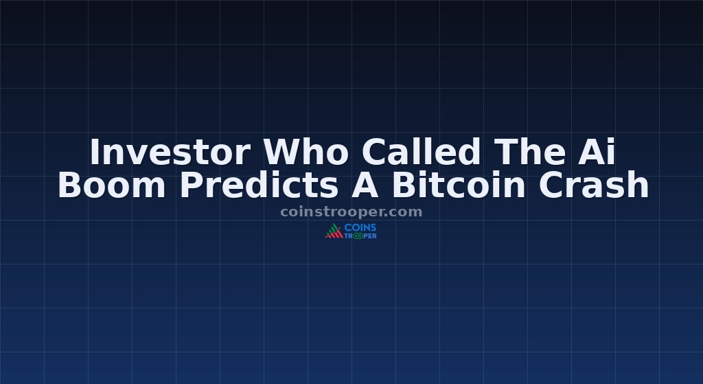 Investor Who Called The Ai Boom Predicts A Bitcoin Crash