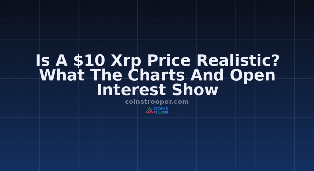 Is A $10 Xrp Price Realistic? What The Charts And Open Interest Show