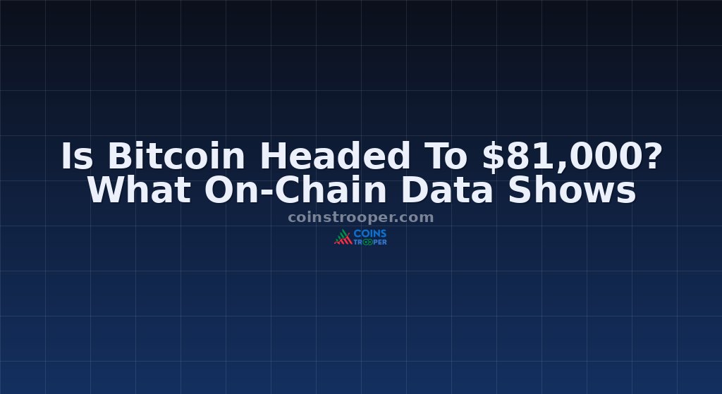 Is Bitcoin Headed To $81,000? What On-Chain Data Shows