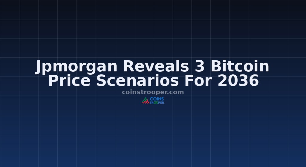 Jpmorgan Reveals 3 Bitcoin Price Scenarios For 2036