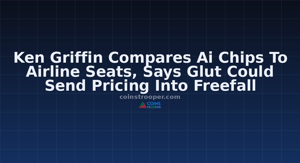 Ken Griffin Compares Ai Chips To Airline Seats, Says Glut Could Send Pricing Into Freefall