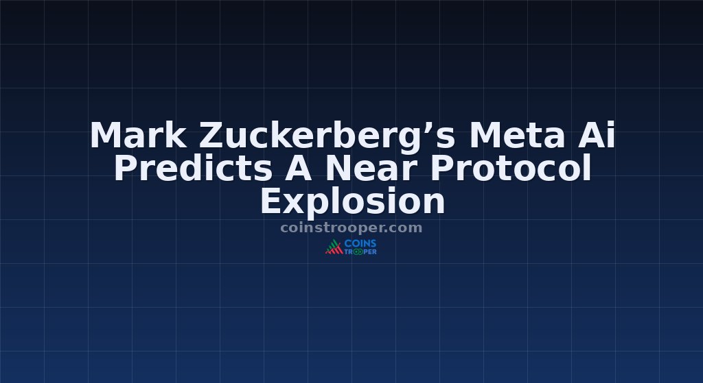 Mark Zuckerberg’s Meta Ai Predicts A Near Protocol Explosion