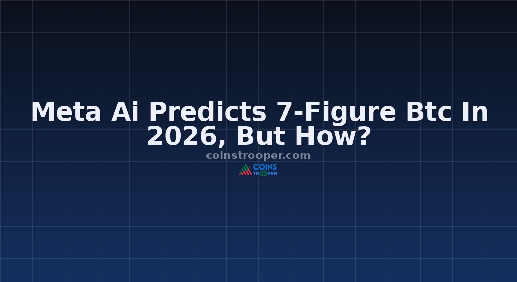 Meta Ai Predicts 7-Figure Btc In 2026, But How?