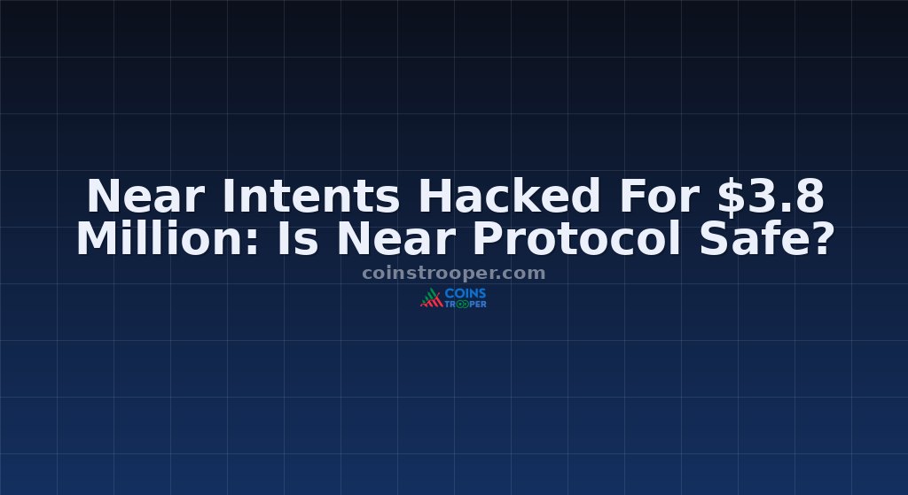 Near Intents Hacked For $3.8 Million: Is Near Protocol Safe?