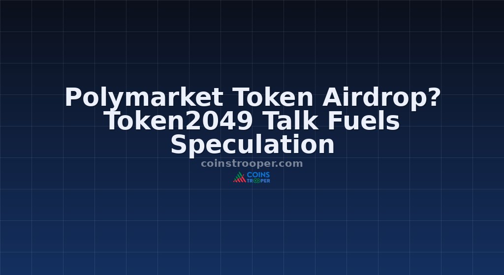 Polymarket Token Airdrop? Token2049 Talk Fuels Speculation