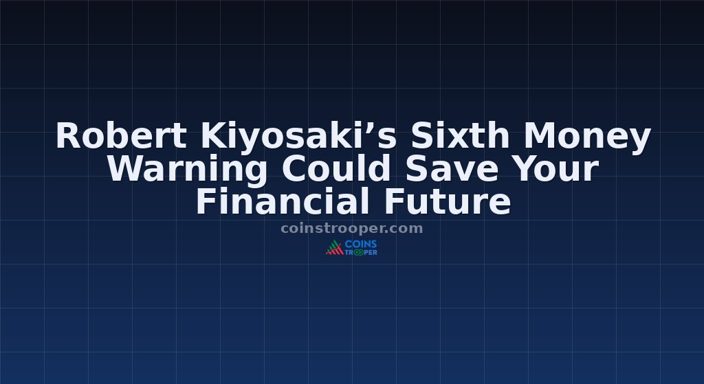 Robert Kiyosaki’s Sixth Money Warning Could Save Your Financial Future