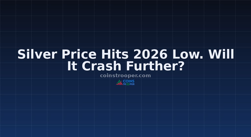Silver Price Hits 2026 Low. Will It Crash Further?