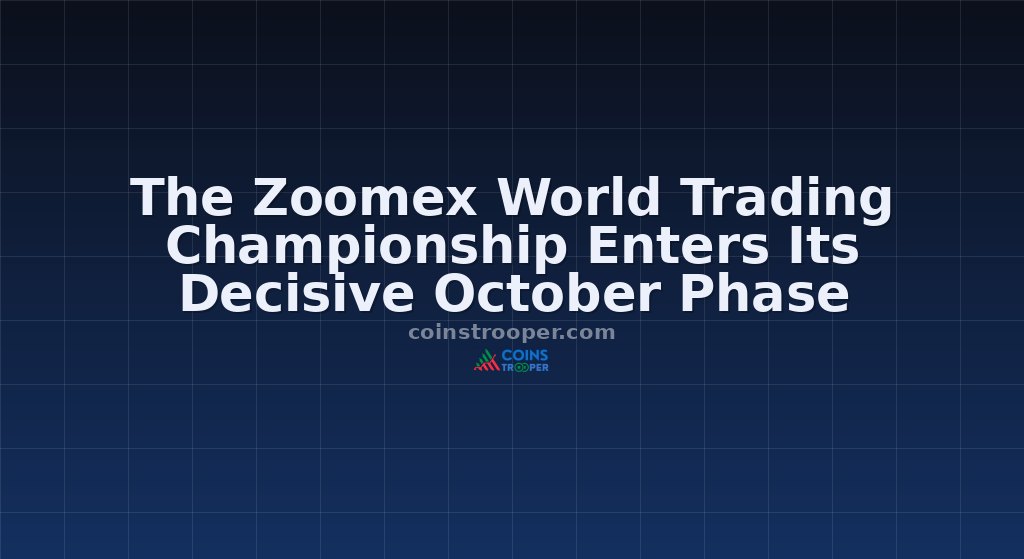 The Zoomex World Trading Championship Enters Its Decisive October Phase