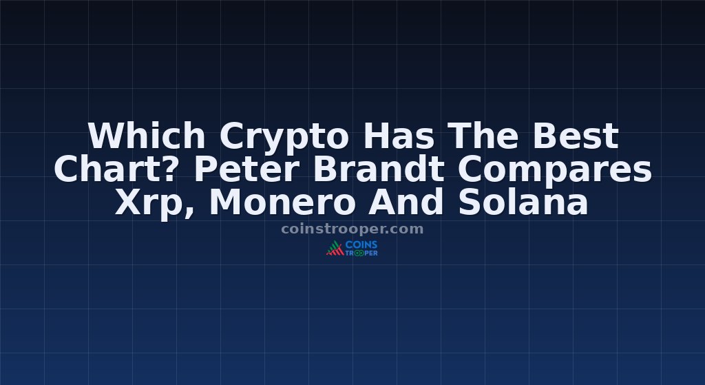 Which Crypto Has The Best Chart? Peter Brandt Compares Xrp, Monero And Solana