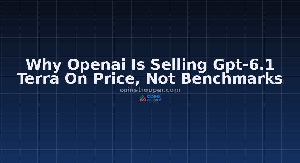 Why Openai Is Selling Gpt-6.1 Terra On Price, Not Benchmarks