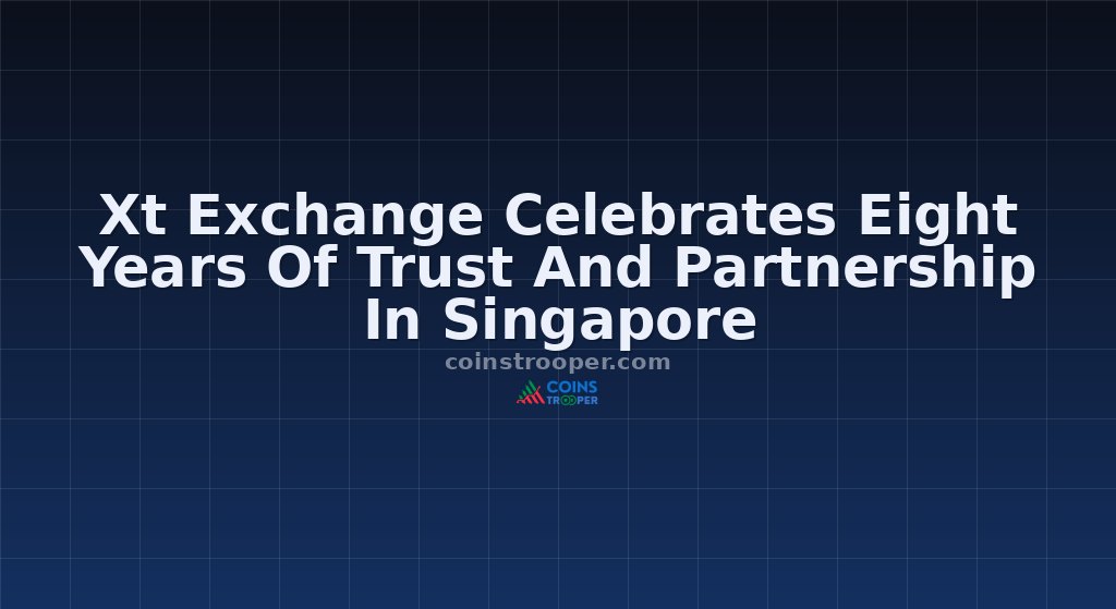 Xt Exchange Celebrates Eight Years Of Trust And Partnership In Singapore