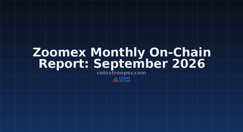Zoomex Monthly On-Chain Report: September 2026