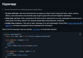 HYPERAPP github.com/jorgebucaran/HYPERAPP logo
