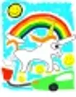 Farting Unicorn By Elon Musk logo