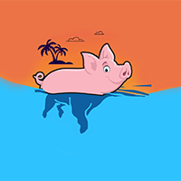 Aqua Pig logo