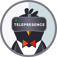 TELEPRESENCE github.com/telepresenceio/TELEPRESENCE logo