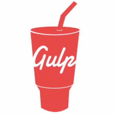 GULP github.com/gulpjs/GULP logo