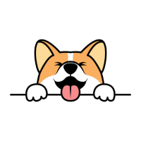 Corgi doge logo