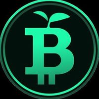Green Bitcoin logo