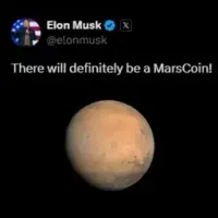 Mars Coin by Elon Musk logo