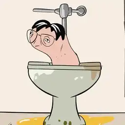 Shitoshi's Toilet logo