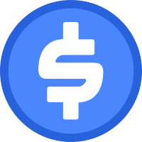 Meta USD logo