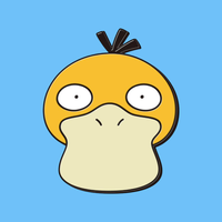 Psyduck into the PokeVerse logo