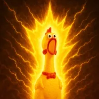 Screaming Rubber Chicken logo