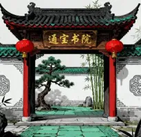 通宝书院 logo