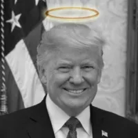 RIP TRUMP logo
