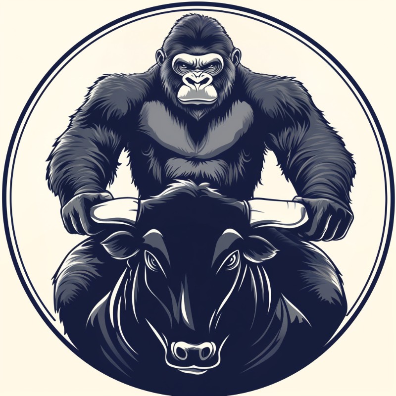 Ape Wif Bull logo
