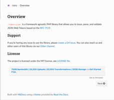 JWT github.com/lcobucci/JWT logo
