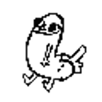 Dickbutt logo