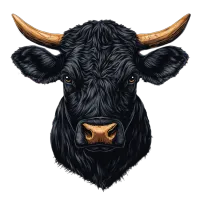 Black Agnus logo